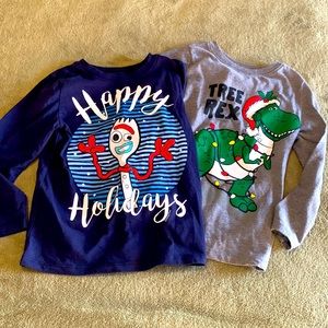 Toy Story Holiday Shirt Lot